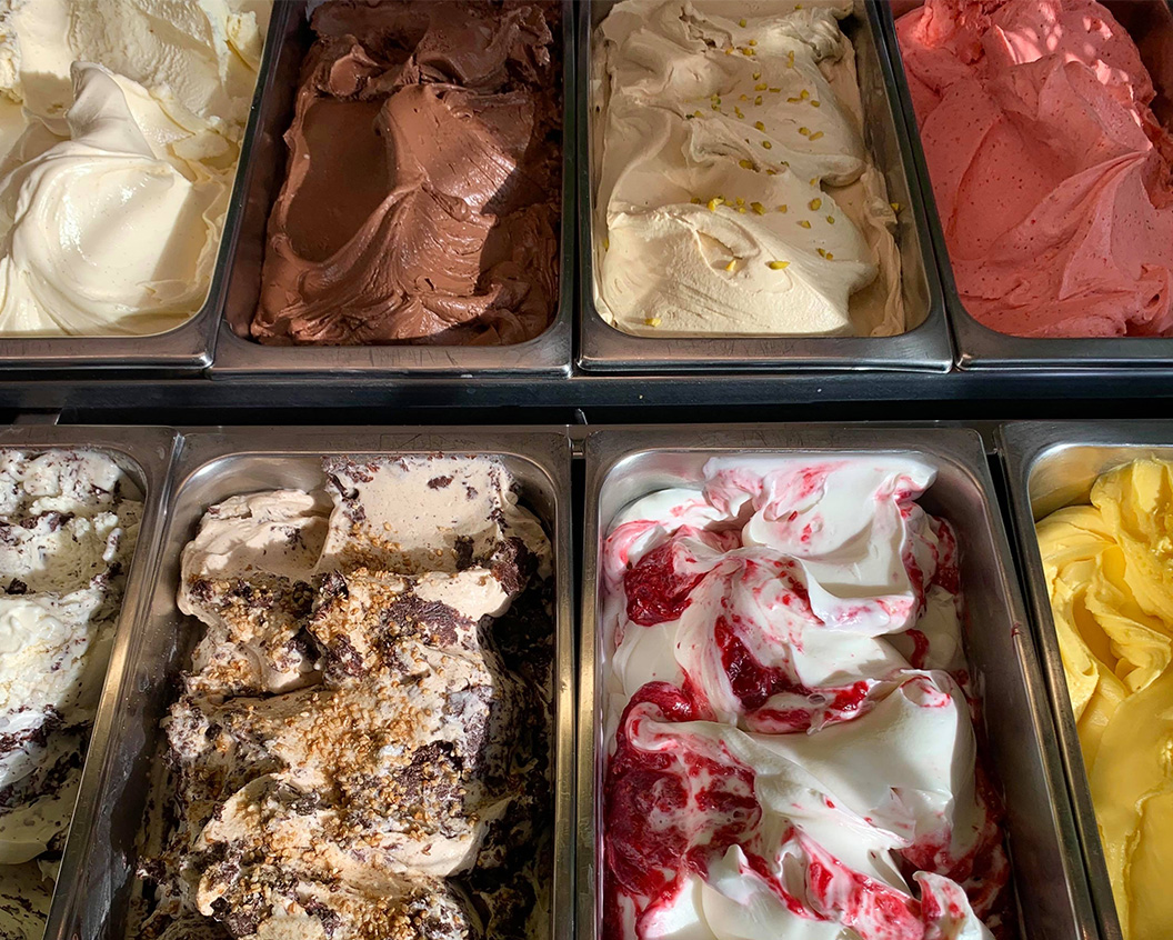 Eissorten Limette Freiburg Kaffee